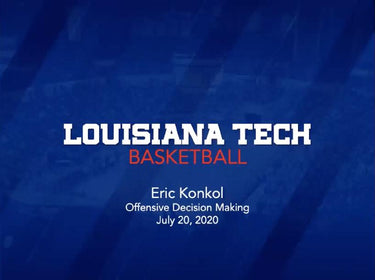 Eric Konkol - Offensive Decision Making